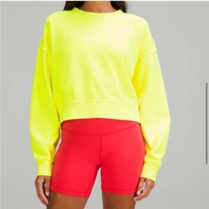 PERFECTLY OVERSIZED CROPPED CREW